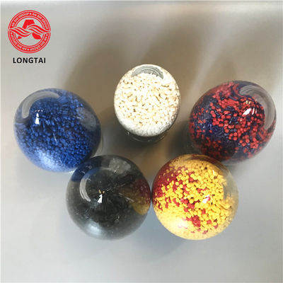 UL 1581 Senyawa PVC Semi Kaku Untuk Kawat 90A Kekerasan Butiran mengalir bebas yang tahan aus