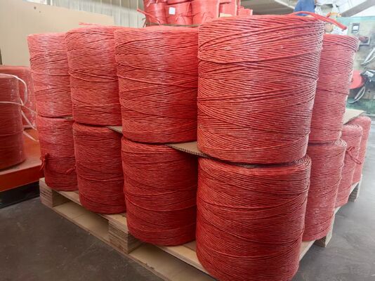 100 Persen Polypropylene Baler Twine Straw Baler Twine Twine awet untuk Paket dan Penanganan Bale Tanaman