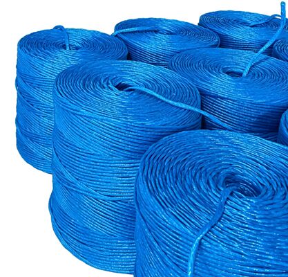 UV tahan kekuatan tarik tinggi PP Baler Twine dengan panjang yang dapat disesuaikan untuk pengikat tanaman yang aman