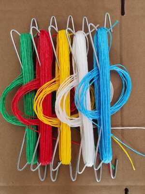 Twine tomat UV yang diobati dengan kekuatan tinggi dan Twine Baler Pertanian dengan diameter 1mm hingga 5mm