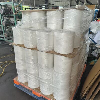 5000D PP benang untuk menjahit Jumbo Bag, kepadatan linier 4750-5250D, kekuatan pecah 25kgf