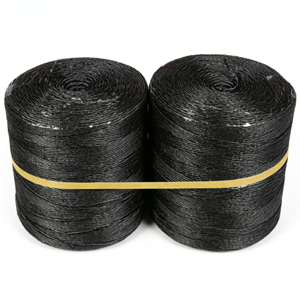 UV Resistant / UV Stabilized Plant Trellising & Vine Support Split Film PP Twine untuk tomat, timun di rumah kaca atau lapangan terbuka