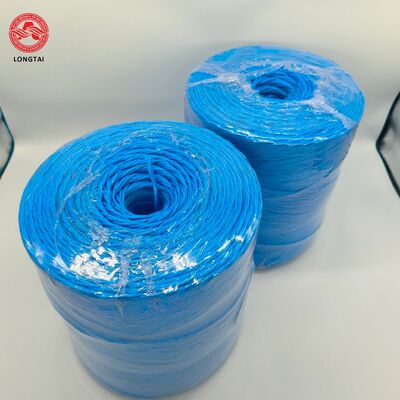 UV Resistant / UV Stabilized Plant High Knot Strength Trellising & Vine Support Split Film PP Twine untuk tomat, timun di rumah kaca atau pertanian